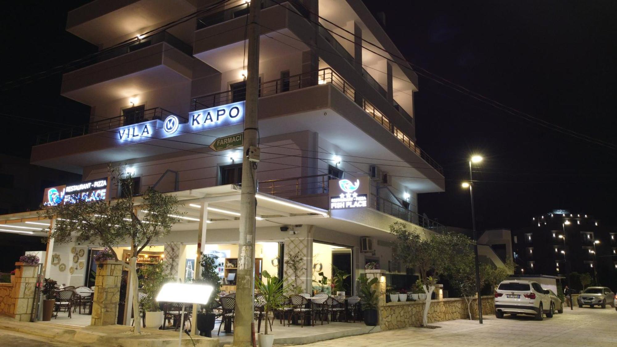 Hotel Vila Kapo Ksamil Zewnętrze zdjęcie